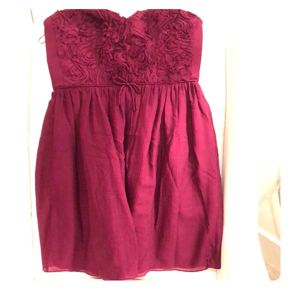 Rebecca Taylor size 6 strapless mini